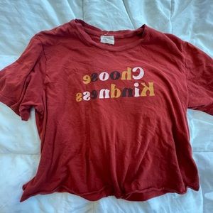 Choose Kindness Tee-Reflects In Mirror